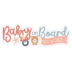 Baby on Board Girl de Echo Park Baby on Board Girl de Echo Park