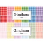 Gingham Bold and Pastel de Echo Park