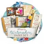 Watercolor Create Happiness de Stamperia Watercolor Create Happiness de Stamperia