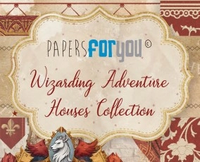 Wizarding Adventure Red Collection van PapersForYou Wizarding Adventure Red Collection van PapersForYou