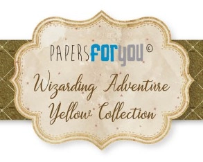 Wizarding Adventure Yellow Collection di PapersForYou