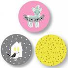 Badges, stickers & enamel