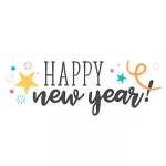 Happy New Year van Simple Stories Happy New Year van Simple Stories
