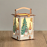 Christmas cardboard and papier-mâché Christmas cardboard and papier-mâché