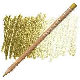 Lápiz 025 Ocre verde Luminance 6901 Caran D'Ache
