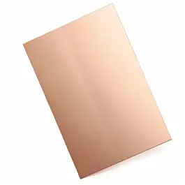 Plancha 812-00 de cobre embutidas 180x2401mm.