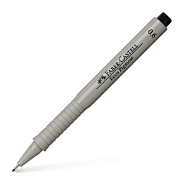 Faber-Castell Ecco Pigment Zwart Gekalibreerde Marker 0,6 mm