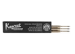 3 mines de stylo-bille G2 noir Kaweco 1mm