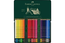 Metal Case containing 60 Albrecht Dürer watercolour pencils by Faber-Castell