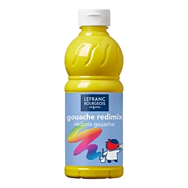 Gouache líquido Redimix Amarillo primario 500ml Lefranc Bourgeois