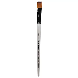 Daler-Rowney Graduate Short-Handled Flat Wash Brush, 1/2"