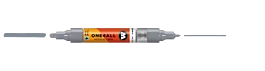 One4all Twin 203 Cool Grey Pastel Marker Molotow Pennarello acrilico