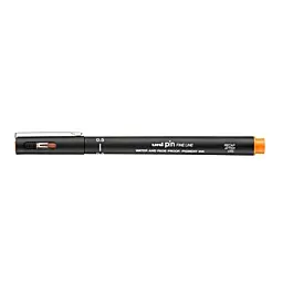 Marker kalibrowany pomarańczowy Uni Pin 200 Uni-Ball 0,5mm