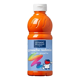 Gouache líquido Redimix Naranja 500ml Lefranc Bourgeois