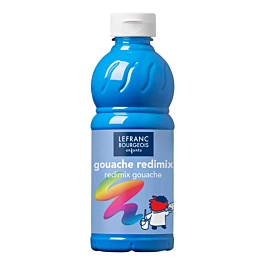 Gouache líquido Redimix Azul fluorescente 500ml Lefranc Bourgeois