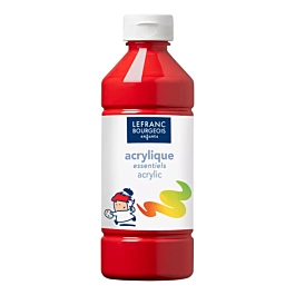 Lefranc und Bourgeois Kinder Acrylfarbe Rot 500ml