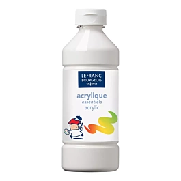 Lefranc und Bourgeois Kinder Acrylfarbe Weiß 500ml