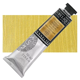 Extra fine acrylic tube 025 Iridescent yellow gold S4 Sennelier 60ml