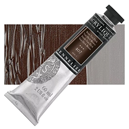 Extra-fine acrylic tube 407 Brown Van Dyck S1 Sennelier 60ml