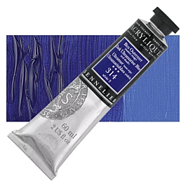 Extra-fine acrylic tube 314 Ultramarine red tone S2 Sennelier 60ml
