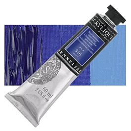 Extra-fine acrylic tube 316 Ultramarine green tone S2 Sennelier 60ml