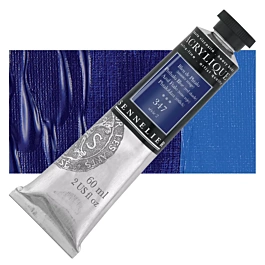 Extra-fine acrylic tube 347 Phthalo Blue red tone S2 Sennelier 60ml