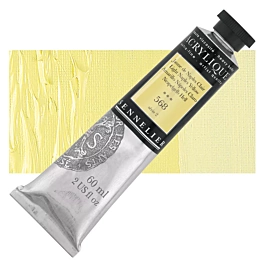 Extra-fine acrylic tube 568 light Naples Yellow S2 Sennelier 60ml