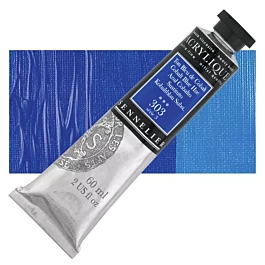 Extra fine acrylic tube 303 Cobalt blue substitute S3 Sennelier 60ml