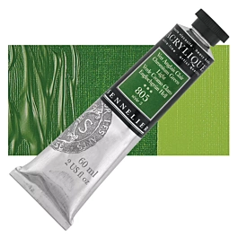 Extra-fine acrylic tube 805 Light chrome green S3 Sennelier 60ml