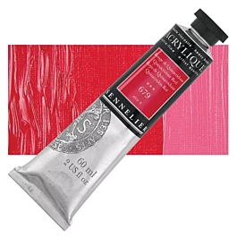 Extra fine acrylic tube 679 Quinacridone red S4 Sennelier 60ml