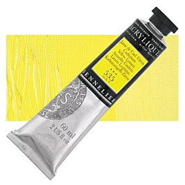 Extra-fine acrylic tube 535 Cadmium yellow legitimate lemon S6 Sennelier 60ml