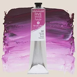 Reddish Violet 905 Rive Gauche Sennelier oil paint tube 200ml