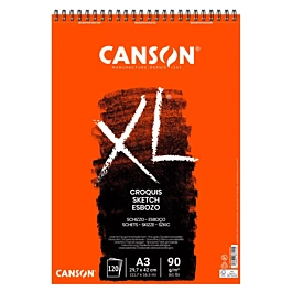 Blocco di schizzi XL Croquis Canson 90g/m² A3