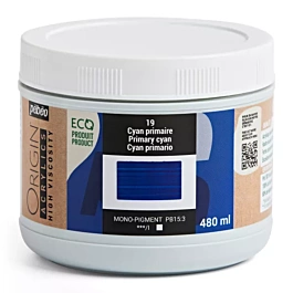 Pebeo Origin Eco Acrylverf Primair Blauw 19 480ml