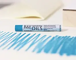 R&F Oil Stick Turquoise Blue Pale  12ml