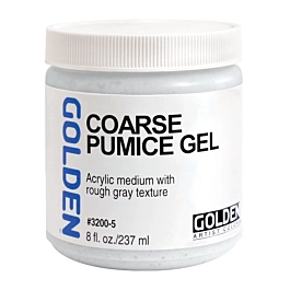 Medium Akryl gel coarse pumice stone Golden 237ml