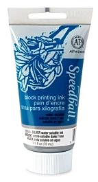 Water-based woodcut ink Silver Speedball 75ml