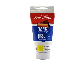 Fabric printing inks Yellow Speedball 75ml