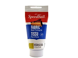 Metallic Gold Speedball fabric printing inks 75ml