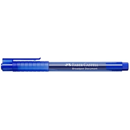 Pennarello Broadpen Document azzurro Faber-Castell