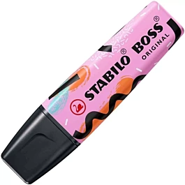 Subrayador Fucsia helado STABILO Boss Original Pastel by Ju Schnee