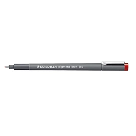 Calibrated pigment liner marker Red Staedtler 0.5mm