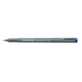 Staedtler Blue pigment liner calibrated marker 0.5mm