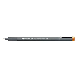 Calibrated pigment liner marker Orange Staedtler 0.5mm