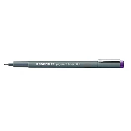 Staedtler Violet pigment liner calibrated marker 0.5mm