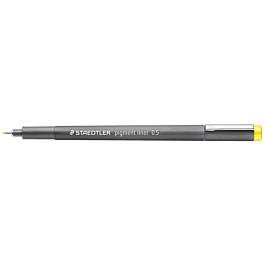 Staedtler Yellow pigment liner calibrated marker 0.5mm