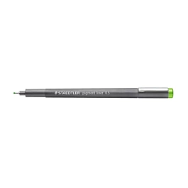 Staedtler light green pigment liner calibrated marker 0.5mm