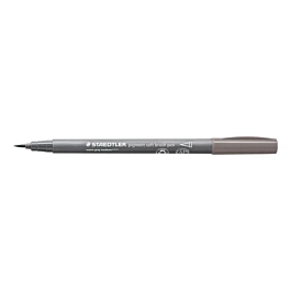 Staedtler Pigment Soft Brush Pen Warm Grey Med 
