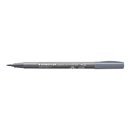 Staedtler Pigment Soft Brush Pen Cool grey Med 