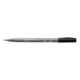 Staedtler Pigment Soft Brush Pen Intense Dark 